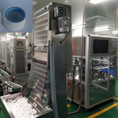 سعر جيد تخصيص CRC قبعة الأطفال المقاومة للقبعة تجميع آلة AC380V الانترنت