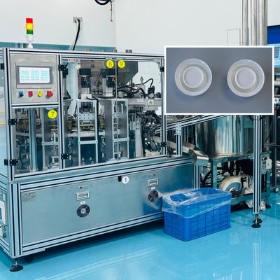 سعر جيد آلة تجميع آلية مخصصة للقبعة المقاومة للرطوبة التي يتم التحكم بها بواسطة PLC مع التحكم عن بعد لمشاكل البرمجة الانترنت