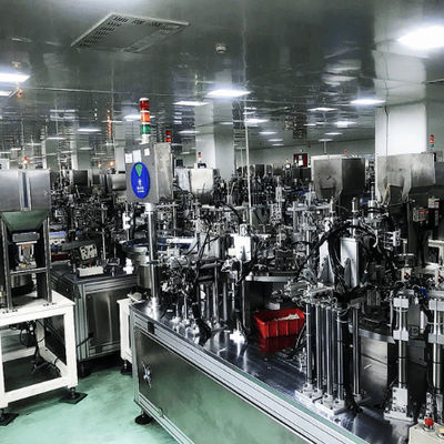 سعر جيد Safety Lancet Production Line with Safety Features Vibrating Plate Feeding and 1 Year Warranty for Blood Lancet Assembly الانترنت