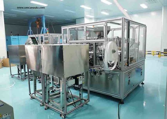 سعر جيد الصلب المقاوم للصدأ CRC غطاء تجميع آلة الطاقة 220 فولت آلة غطاء تلقائية الانترنت