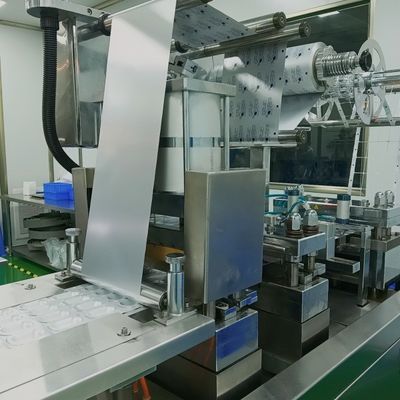 الخيار التلقائي لحام والخاتم مع آلة تجميع المنتجات الطبية لأغطية اليودوفور ومطهر