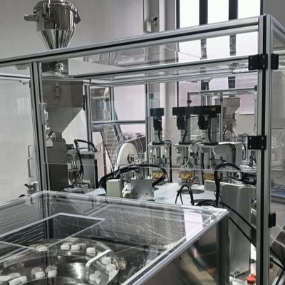 سعر جيد قطعة اختبار الجلوكوز في الدم غطاء الزجاجة آلة التجميع التلقائي مواد الفولاذ المقاوم للصدأ ليس من السهل أن تتصدأ الانترنت