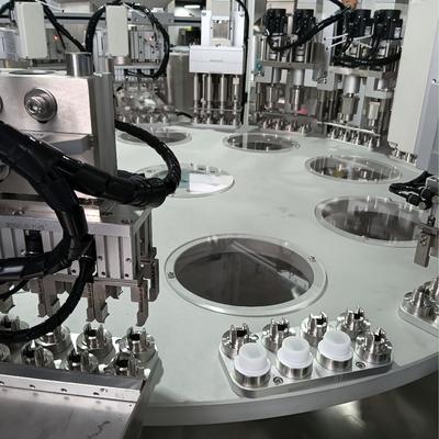 آلة تجميع غطاء الهيلي المتوافقة مع GMP مع كشف عزم الدوران والضغط التلقائي لتحقيق معدل تأهيل مرتفع