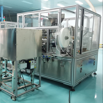 سعر جيد High Operation Rate 96% Desiccant Cap Assembly Machine with High Capacity 1500-8500pcs/hr and Automatic Counting for Silica Gel Filling الانترنت